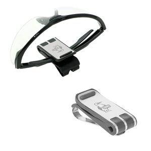 Chums Glasshopper Visor Clip, silver szemüvegcsipesz