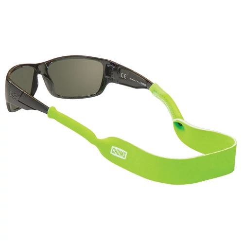 Chums Neoprene Classic, high vis green szemüvegpánt