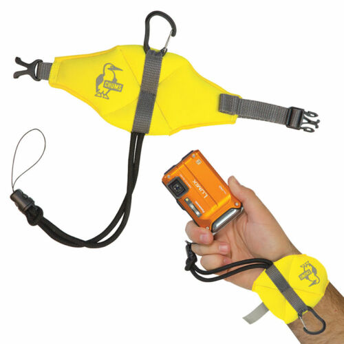 Chums Stingray Camera & Phone Float, yellow kamera tartó